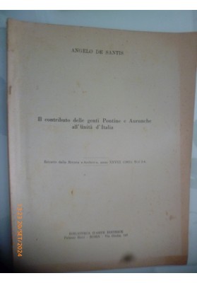 Il contributo delle genti Pontine e Aurunche all'Unità d'Italia