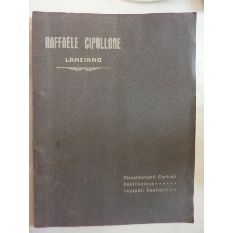 RAFFAELE CIPOLLONE LANCIANO Riscaldamenti Centrali, Ventilazione, Impianti Sanitari