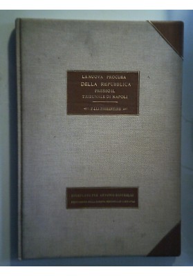 LA NUOVA PROCURA DELLA REPUBBLICA PRESSO IL TRIBUNALE DI NAPOLI