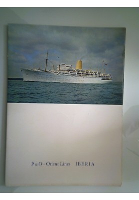 P&O - Orient Lines IBERIA Menu 1964