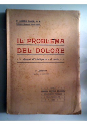 IL PROBLEMA DEL DOLORE DINANZI ALL'INTELLIGENZA E AL CUORE