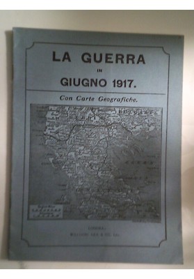 LA GUERRA NEL 1917 Con Carte Geografiche