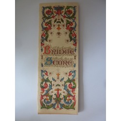 Taccuino "BRIDGE SCORE" Inizi '900