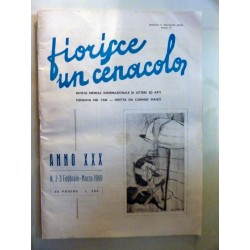 FIORISCE UN CENACOLO Rivista Mensile Internazionale di Lettere ed Arti fondata nel 1940 - Diretta da Carmine Manzi  ANNO XXXX  N