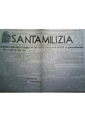 SANTA MILIZIA Ravenna 11 Aprile 1936