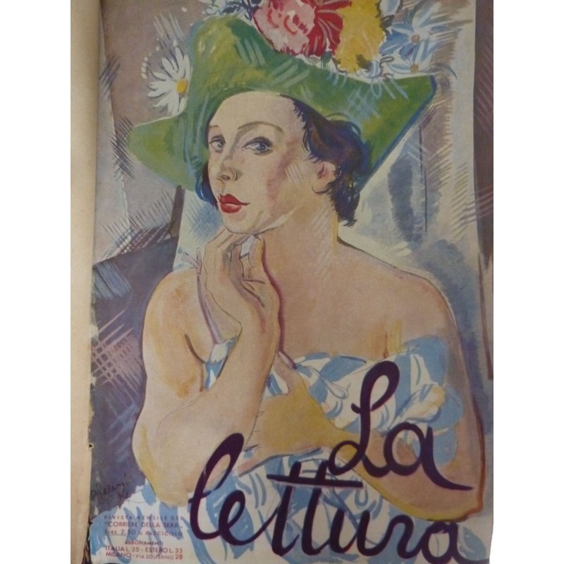 LA LETTURA Rivista mensile del Corriere della Sera ANNATA 1935