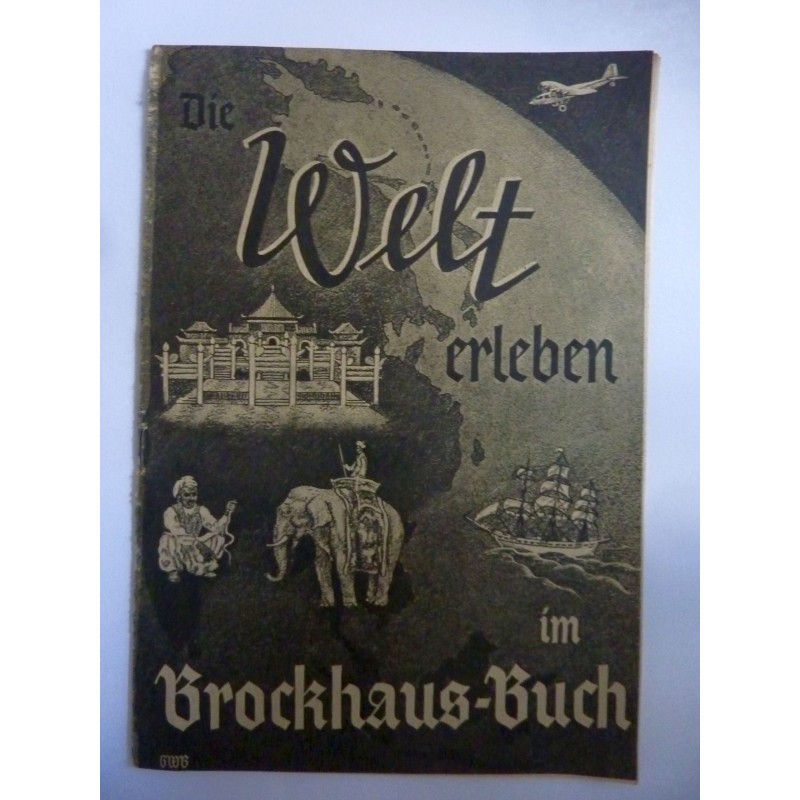 DIE WELT ERLEBEN IM BROCKHAUS - BUCH