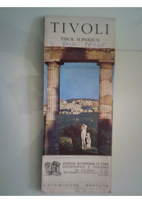 Mappa "TIVOLI TIBUR SUPERBUM" 1967