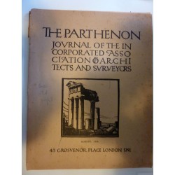 THE PARTHENON  JOURNAL OF THE CORPORATED ASSOCIATION OF ARCHITECTS AND SURVEYORS August 1934
