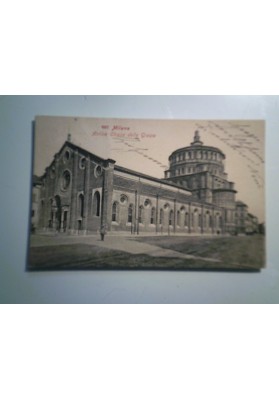 Cartolina Viaggiata "MILANO Antica Chiesa delle Grazie" 1906