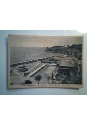 Cartolina Viaggiata "Torre Annunziata - Terme Nunziante - Giardino del Lido" 1940