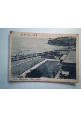 Cartolina Viaggiata "Torre Annunziata - Lido Azzurro" 1940