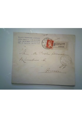 Busta Viaggiata per Firenze "Studio PERRONE - CAPANO" 1933