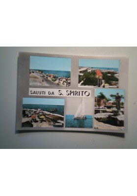 Cartolina Viaggiata "Saluti da S. SPIRITO" Vedutine  1956