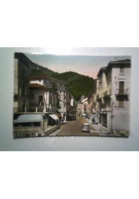 Cartolina Viaggiata "Recoaro Terme - Via Lelia"  1952