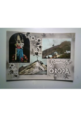 Cartolina Viaggiata "Santuario di OROPA mt. 1180"  1957