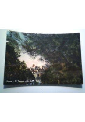 Cartolina Viaggiata "Penne - Il Duomo visto dalla Villa" 1959