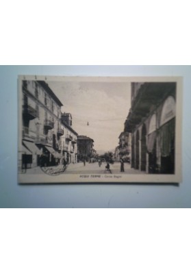 Cartolina Viaggiata "ACQUI TERME Corso Bagni"  1948