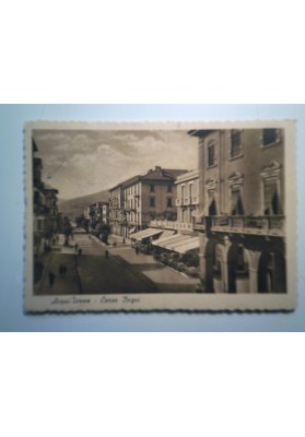 Cartolina Viaggiata "Acqui Terme - Corso Bagni" 1948