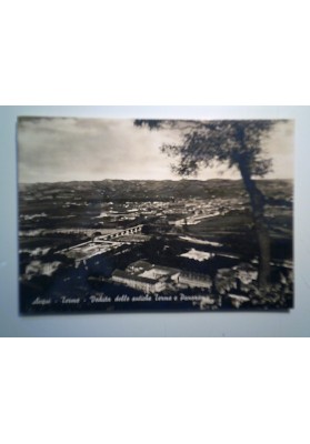 Cartolina Viaggiata "Acqui - Terme Veduta delle antiche Terme e Panorama" 1948