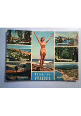 Cartolina Viaggiata "Saluti da VIAREGGIO"  1963