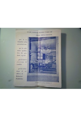 Pieghevole "Mobili Petri' s.r.l NAPOLI"