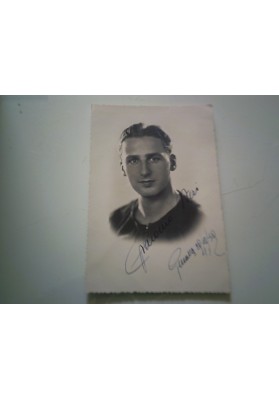 Fotografia con dedica Calciatore "Giacomo Neri" Genova 1939