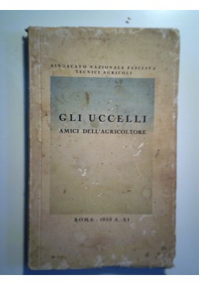 GLI UCCELLI AMICI DELL'AGRICOLTORE