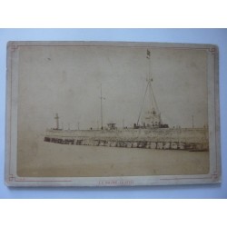 Fotografia all'Albumina "LE HAVRE - LA JETEE"