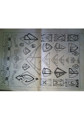 CIFRE - MONOGRAMMI BORDURE RICAMI