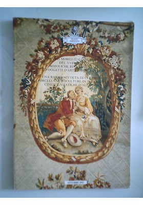 SSEMENZATO Roma Ottobre 1993 ASTA MAIOLICHE, MOBILI, CERAMICHE