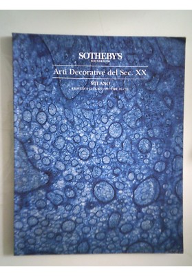 SOTHEBY' S Arti Decorative del XX°  secolo MILANO 6 Giugno 1991