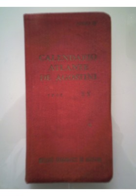 CALENDARIO ATLANTE DE AGOSTINI 1942