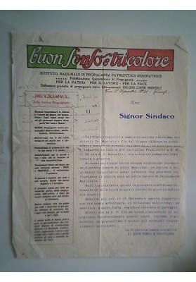BUON SENSO E TRICOLORE