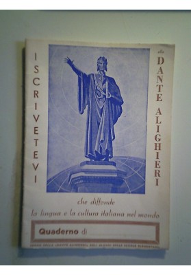 ISCRIVETEVI ALLA DANTE ALIGHIERI Quaderno