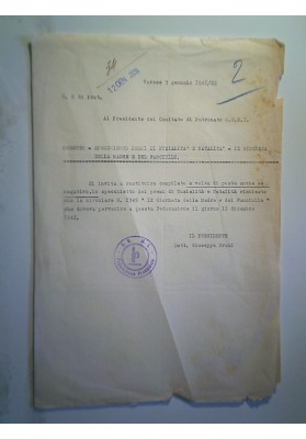 Varese GIORNATA DELLA MADRE E DEL FANCIULLO 3 Gennaio 1941