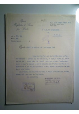 OSPIZIO MARGHERITA DI SAVOIA PER I CIECHI Roma 15 Maggio 1930 - VIII