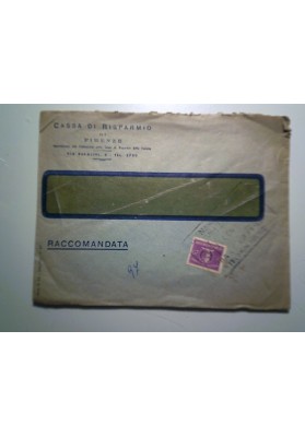 Busta Viaggiata "CASSA DI RISPARMIO DI FIRENZE" 1962