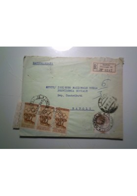 Busta Viaggiata "CALZATURIFICIO STILEX NAPOLI" 1960