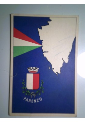Cartolina Viaggiata "ADDIO PARENZO" 1957