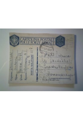 Cartolina Postale per le Forze Armate 1941