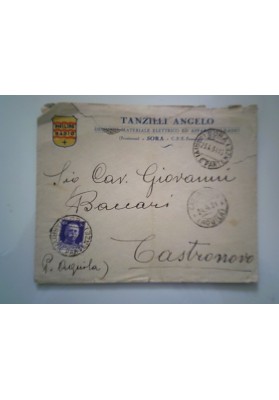 Busta Viaggiata "TANZILLI ANGELO APPARECCHI RADIO - PHILIPS" 1931
