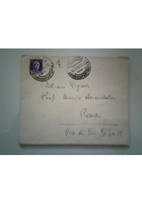 Busta Viaggiata "9° REGGIMENTO AUTIERI PESCARA" 1943