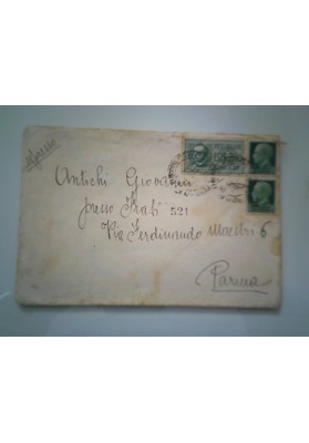 Busta Viaggiata da Roma a Parma CENSURATA 1943