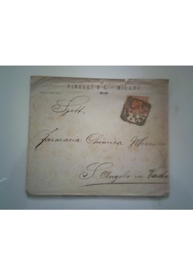 Busta Viaggiata "PIRELLI & C. MILANO" 1906