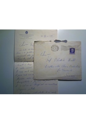 Busta Viaggiata "R. UNIVERSITA' DI FIRENZE IST. CLINICA OCULISTICA" 1942