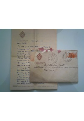 Busta Viaggiata "SAN DOMENICO PALACE HOTEL - TAORMINA" 1953