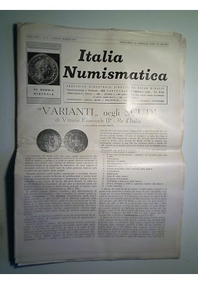 ITALIA NUMISMATICA Anno XXII n.° 4 Luglio - Agosto  1971