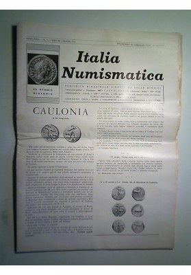 ITALIA NUMISMATICA Anno XXII n.° 3 Maggio - Giugno  1971