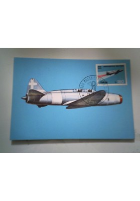 CARTOLINA  50° AERONAUTICA MILITARE ITALIANA "CAPRONI CAMPINI"  1973